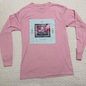 Me! Taylor Swift Awesome Square Pink Long Sleeve Top Women’s Size Small